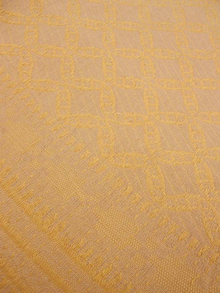 Embroidered Scarf, Saffron | Bohemia Design
