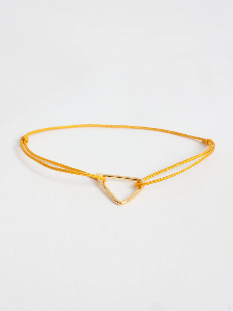 Gold Pyramid Bracelets, Assorted Colours (Pack of 2) | Bohemia Design