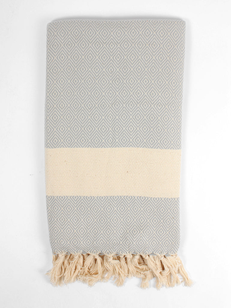 Nordic Hammam Towel, Pearl Grey | Bohemia Design