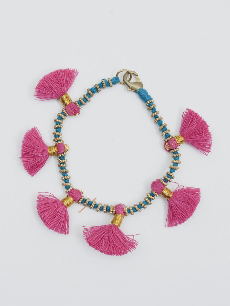 Kriti Tassel Bracelets (Pack of 2) | Bohemia Design