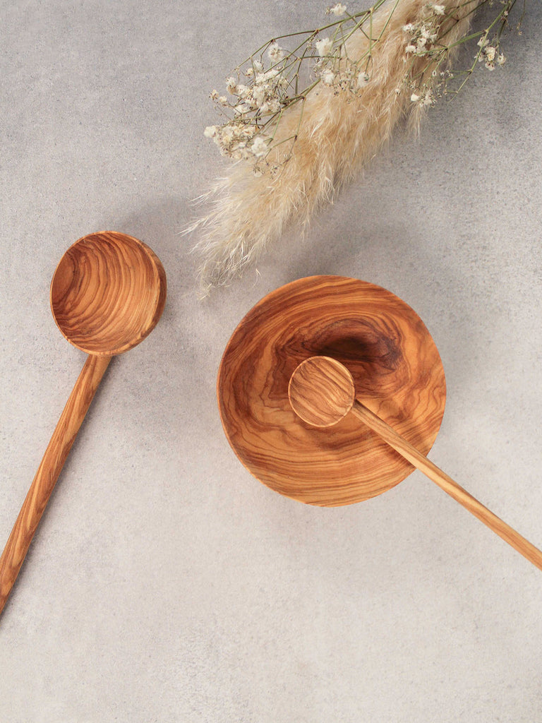 Bohemia Design Olive Wood Spoons and Bowl