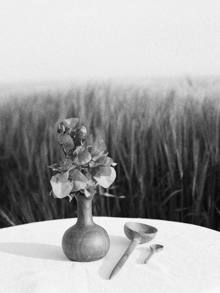 Walnut Wood Mini Vase, Joni