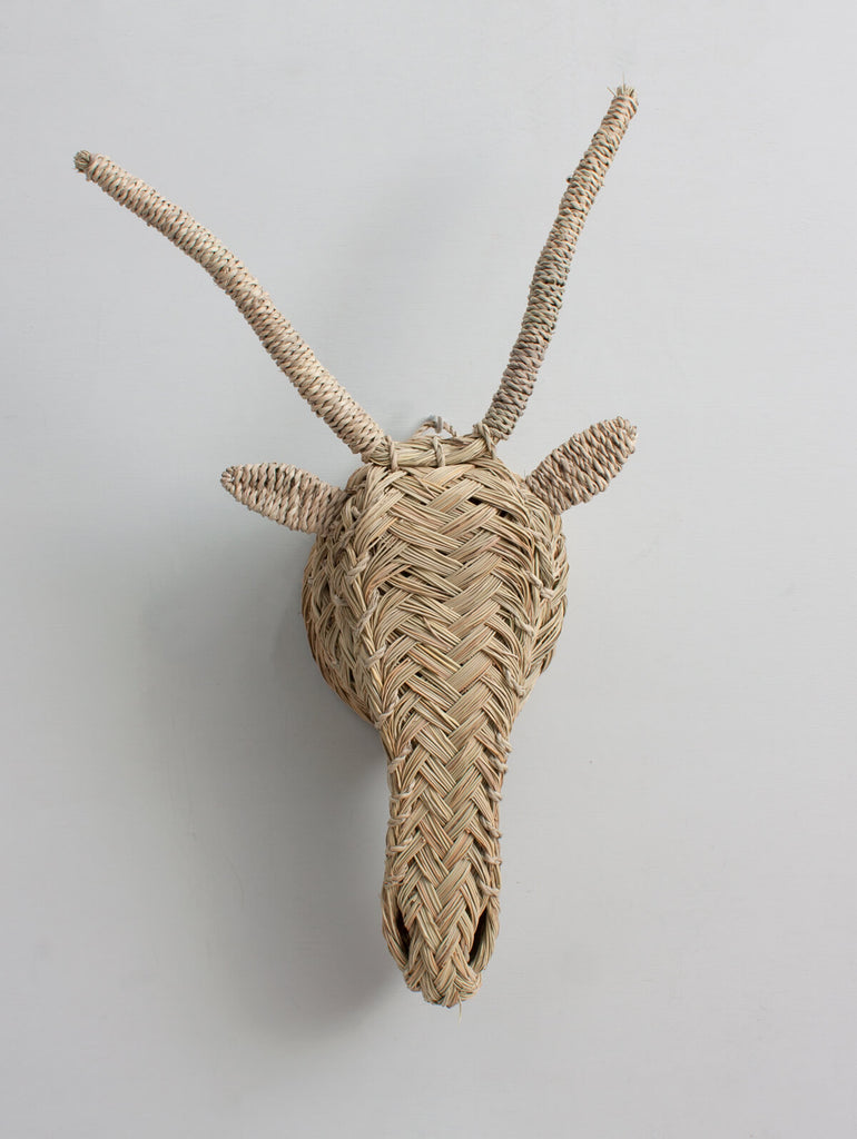 Woven Animal Head, Gazelle | Bohemia Design