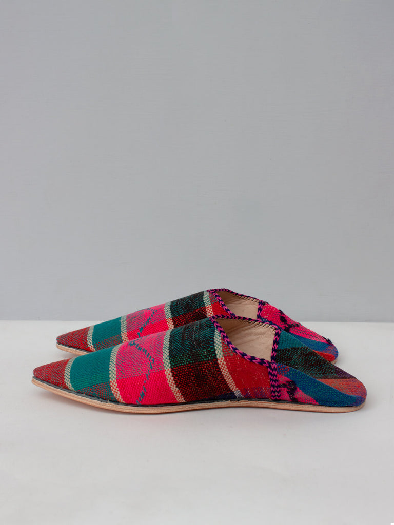 Moroccan Boujad Pointed Babouche Slippers, Marrakech | Bohemia Design
