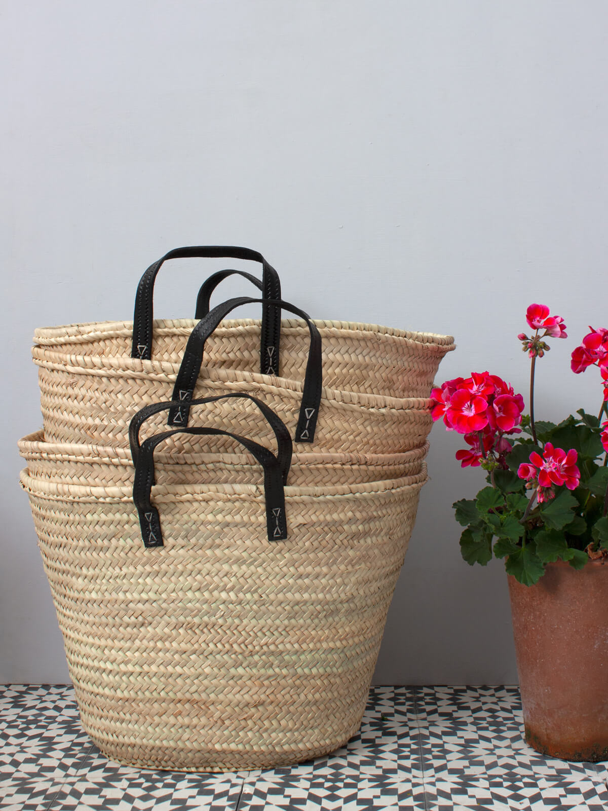 Parisienne Basket, Black | Bohemia Design