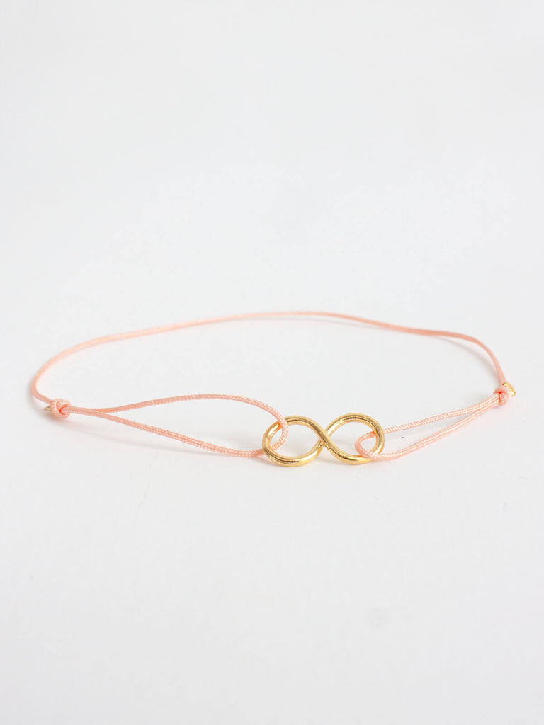 Gold Infinity Bracelets, Assorted Colours (Pack of 2) | Bohemia Design