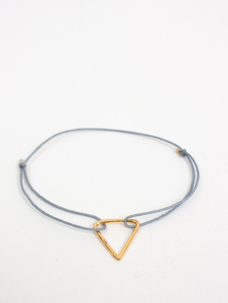 Gold Pyramid Bracelets, Assorted Colours (Pack of 2) | Bohemia Design