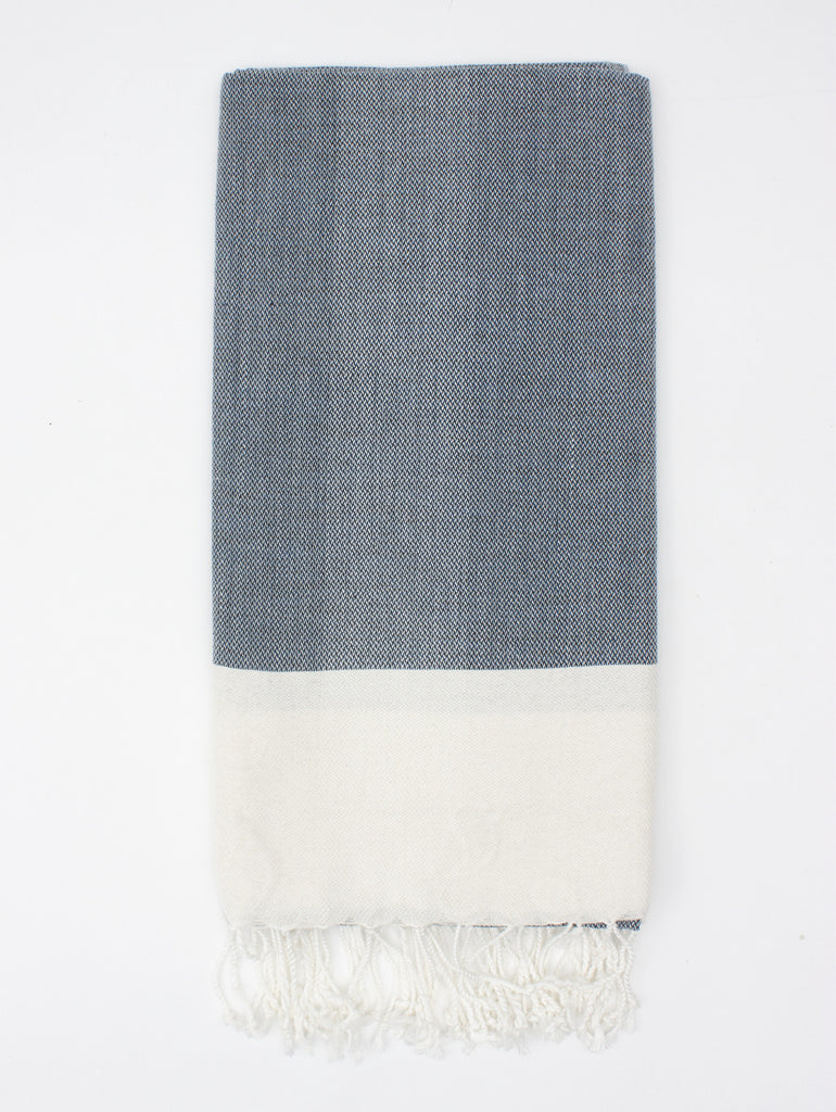 Arizona Hammam Towel, Denim | Bohemia Design