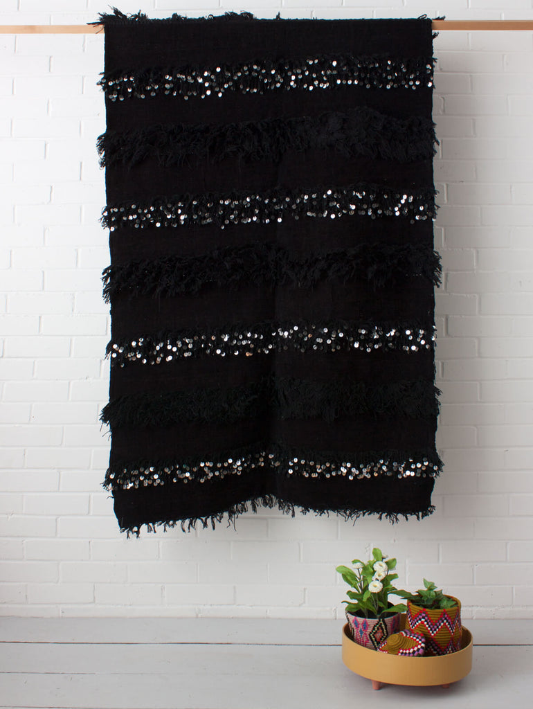 Moroccan Handira Blanket No. 133 | Bohemia Design
