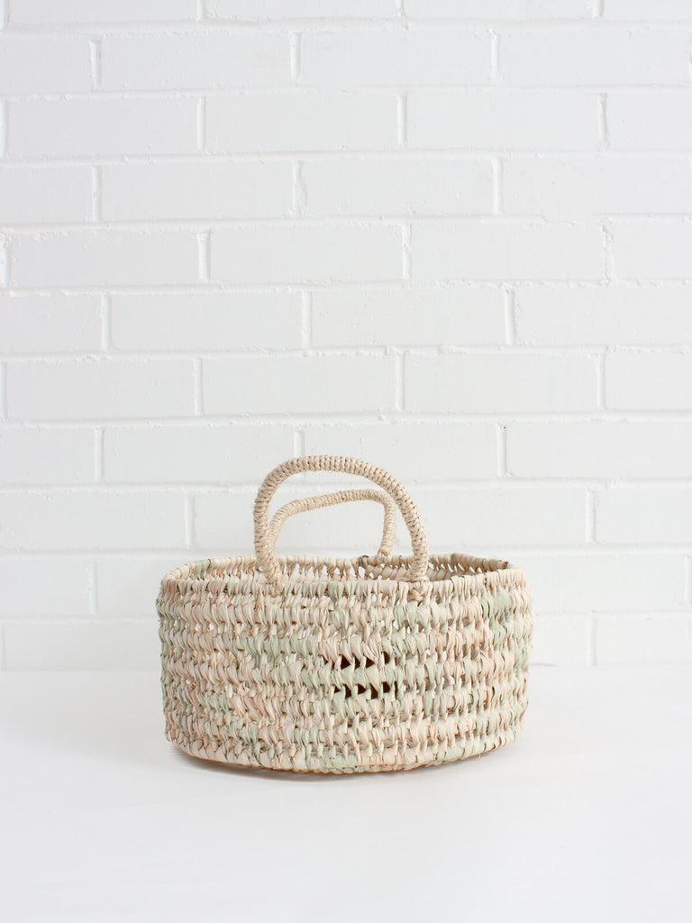 Round Open Weave Baskets | Bohemia Design