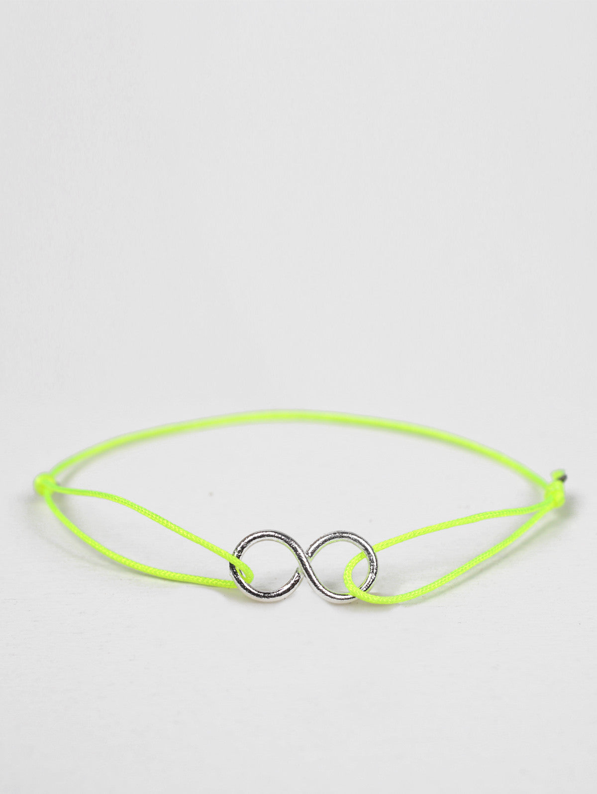 Silver Infinity Bracelets, Assorted Colours (Pack of 2) | Bohemia Design