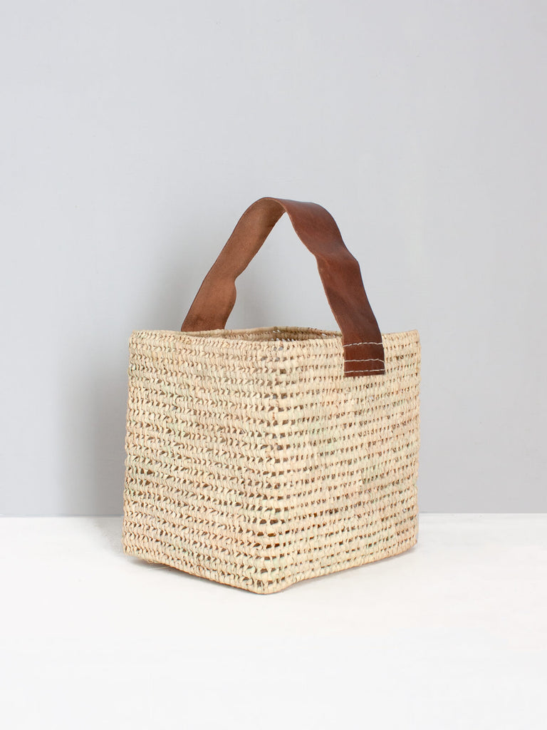 Tall Forage Basket, Tan | Bohemia Design