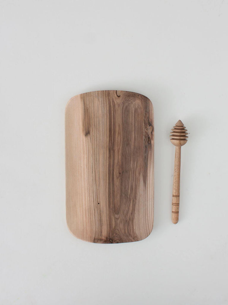 Walnut Wood Tray | Bohemia Design