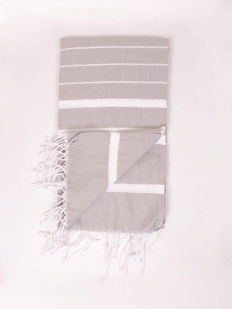 Bohemia Design Ibiza Hammam Towel Pearl Grey